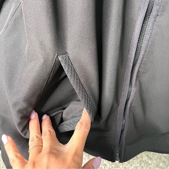 Guess Jacket Men’s Medium Black Nylon Full-Zip - Picture 5 of 7